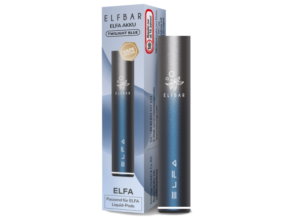 Elf Bar - Elfa Akku 500 mAh blau-silber