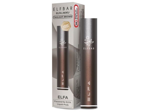 Elf Bar - Elfa Akku 500 mAh braun-silber