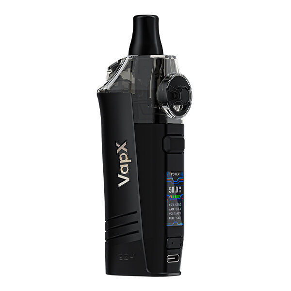 VapX Geyser S E-Zigaretten Set Schwarz