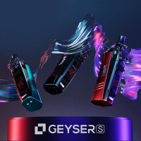 VapX Geyser S E-Zigaretten Set Schwarz