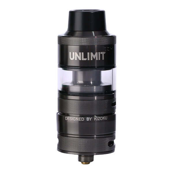 Kizoku Unlimit RTA Clearomizer Set Gunmetal