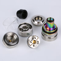 Kizoku Unlimit RTA Clearomizer Set Gunmetal