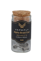 Vapefly NI80 Alpha Braid Clapton Coil