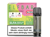 Elf Bar - Elfa Pod Apple Peach 20mg/ml (2 St&uuml;ck pro Packung)