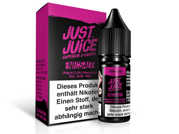 Just Juice - Berry Burst - Nikotinsalz Liquid 20 mg/ml