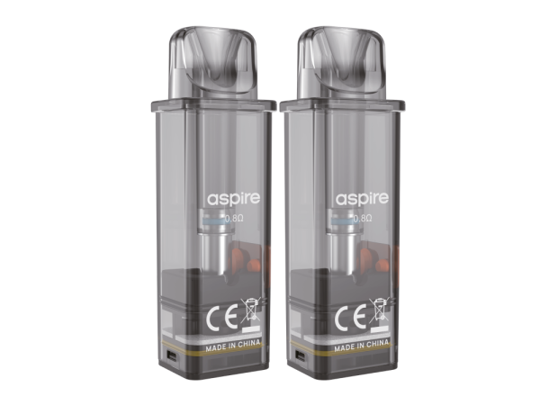 Aspire - GoTek 0,8 Ohm Pod (2 Stück pro Packung)