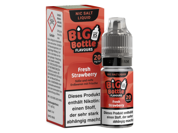 Big Bottle - Fresh Strawberry - Nikotinsalz Liquid 20...