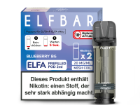 Elf Bar - Elfa Pod Blueberry BG  20mg/ml (2 St&uuml;ck pro Packung)