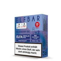 Elf Bar - Elfa Pod Blueberry BG  20mg/ml (2 St&uuml;ck pro Packung)