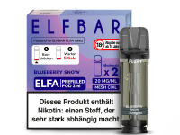 Elf Bar - Elfa Pod Blueberry Snow 20mg/ml (2 St&uuml;ck pro Packung)