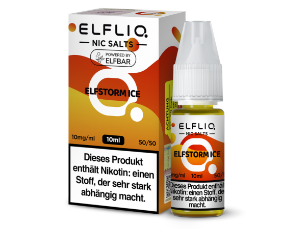 ELFLIQ - Elfstorm Ice - Nikotinsalz Liquid 10 mg/ml