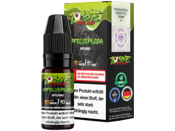 Zombie - ApfelseiMudda - Nikotinsalz Liquid 10 mg/ml