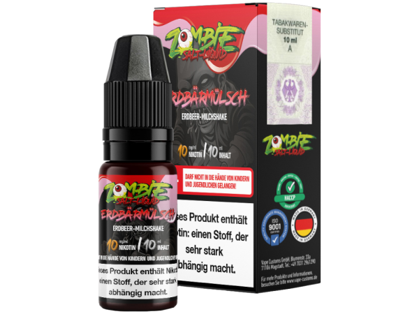 Zombie - Erdbärmülsch - Nikotinsalz Liquid 20 mg/ml