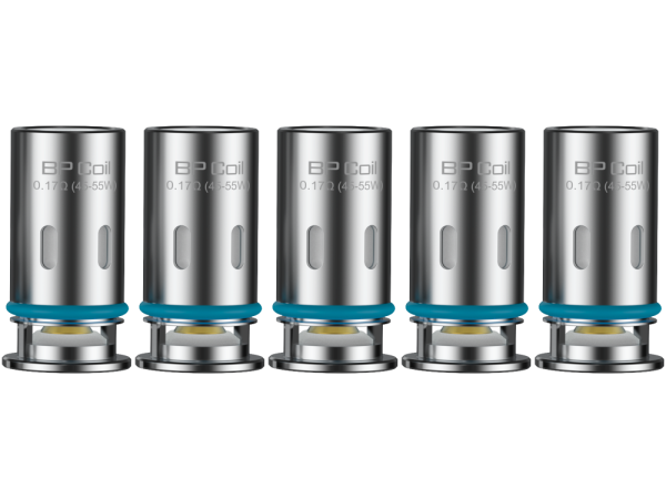 Aspire - BP 0,17 Ohm Head (5 Stück pro Packung)