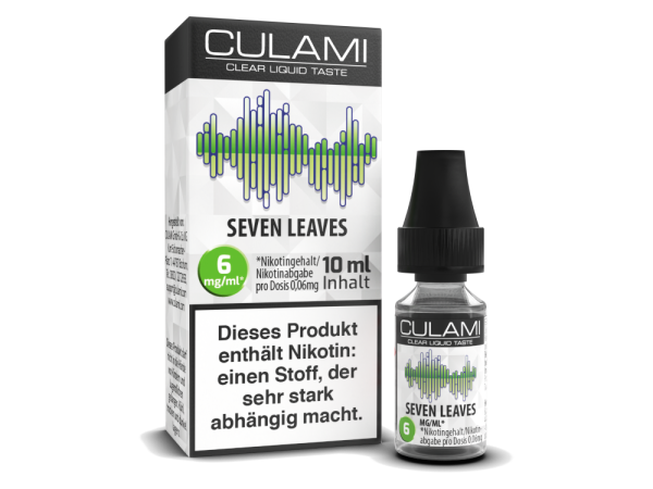 Culami - Seven Leaves E-Zigaretten Liquid 6 mg/ml