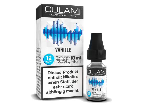 Culami - Vanille E-Zigaretten Liquid 12 mg/ml