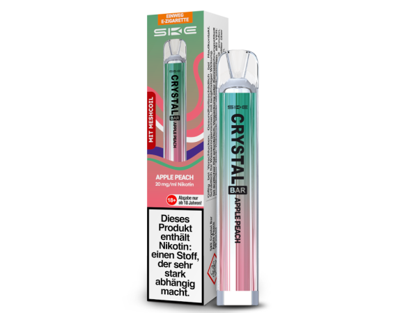 SKE - Crystal Bar Einweg E-Zigarette - Rainbow 20 mg/ml