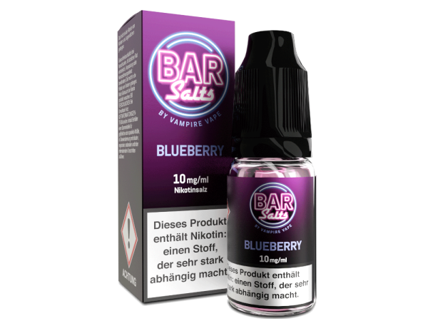 Vampire Vape - Bar Salts - Blueberry - Nikotinsalz Liquid 5 mg/ml