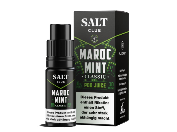 Salt Club - Flavorist Maroc Mint -  - Nikotinsalz Liquid