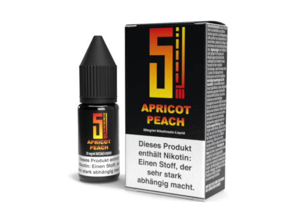 5EL - Apricot Peach - Nikotinsalz Liquid 20 mg/ml