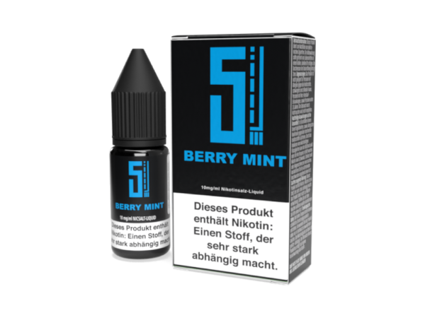 5EL - Berry Mint - Nikotinsalz Liquid 10 mg/ml 10er Packung