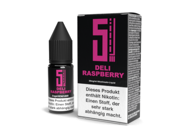 5EL - Deli Raspberry - Nikotinsalz Liquid 20 mg/ml