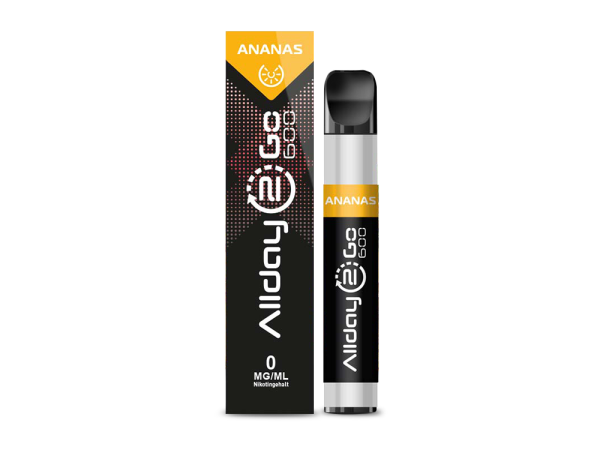 Allday 2 Go 600 Einweg E-Zigarette - Beerenmix 0 mg/ml