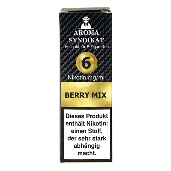 Aroma Syndikat Berry Mix E-Zigaretten Liquid 6 mg/ml 10er