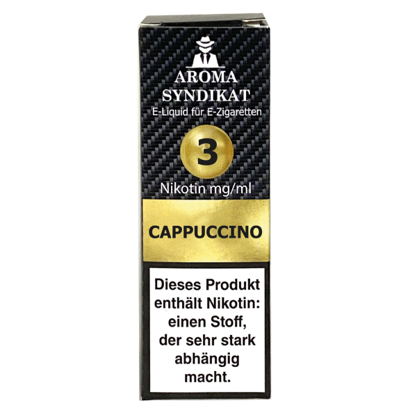 Aroma Syndikat Cappuccino E-Zigaretten Liquid 3 mg/ml 10er