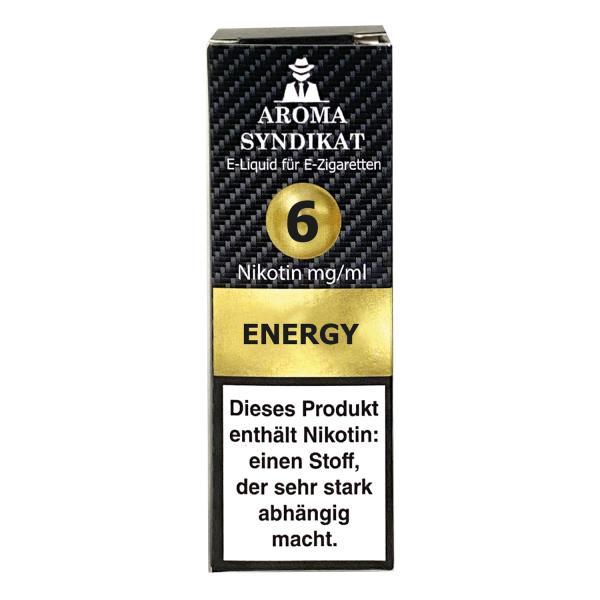 Aroma Syndikat Energy E-Zigaretten Liquid 6 mg/ml 10er