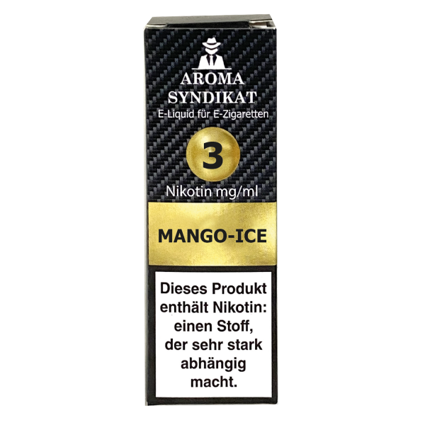 Aroma Syndikat Mango-Ice E-Zigaretten Liquid  3mg/ml 10er