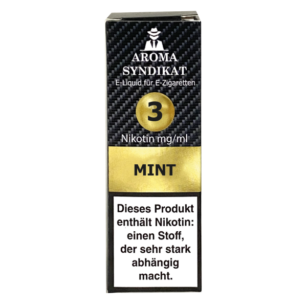Aroma Syndikat Mint E-Zigaretten Liquid 3 mg/ml 10er