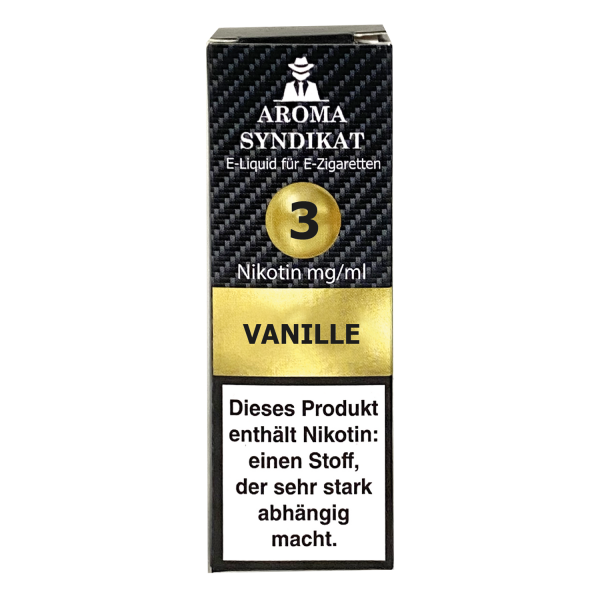 Aroma Syndikat Vanille E-Zigaretten Liquid 3 mg/ml 10er