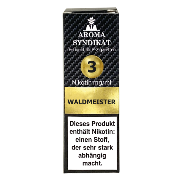 Aroma Syndikat Waldmeister E-Zigaretten Liquid 3 mg/ml 10er