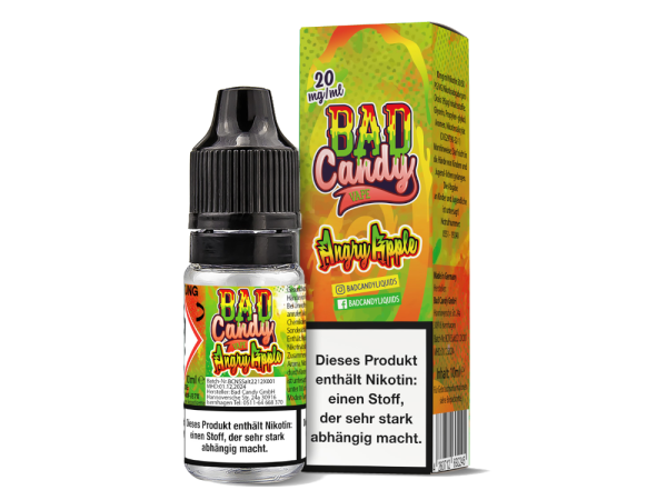 Bad Candy Liquids - Angry Apple - Nikotinsalz Liquid 20 mg/ml