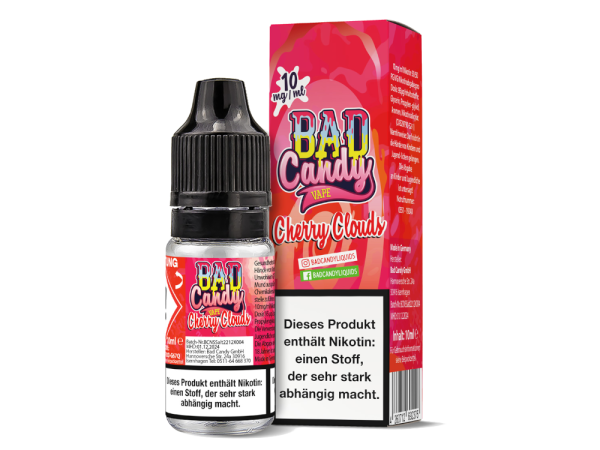 Bad Candy Liquids - Cherry Cloud - Nikotinsalz Liquid 10 mg/ml