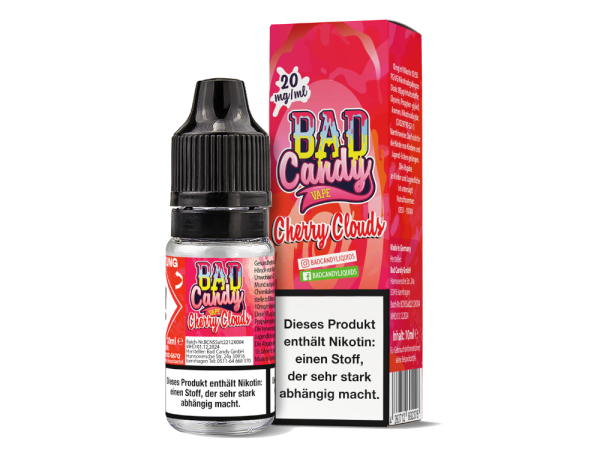 Bad Candy Liquids - Cherry Cloud - Nikotinsalz Liquid 20 mg/ml