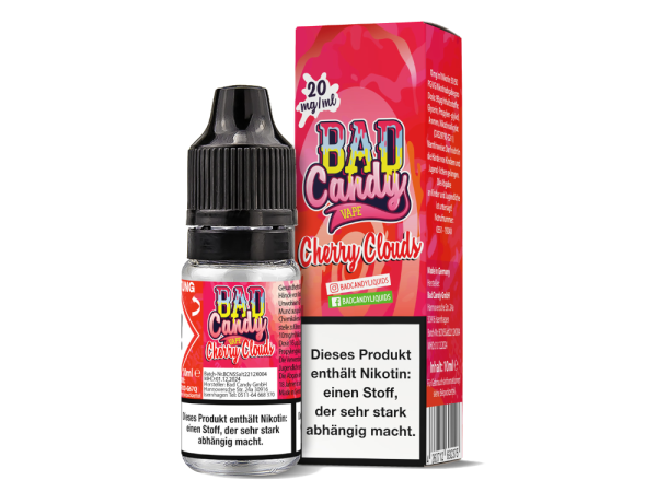Bad Candy Liquids - Cherry Cloud - Nikotinsalz Liquid 20 mg/ml 10er