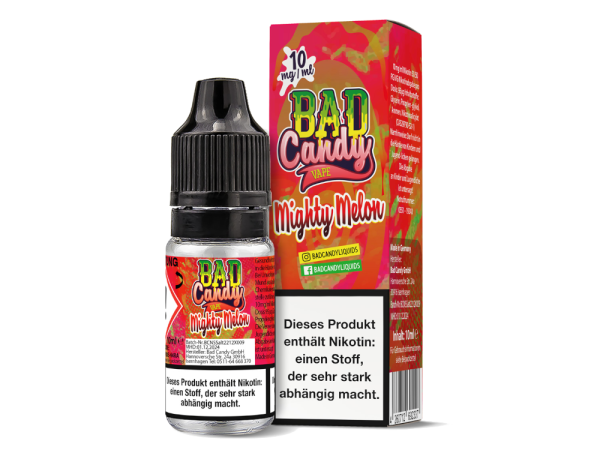 Bad Candy Liquids - Mighty Melon - Nikotinsalz Liquid 10 mg/ml 10er