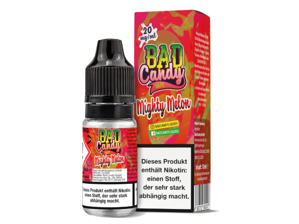 Bad Candy Liquids - Mighty Melon - Nikotinsalz Liquid 20 mg/ml