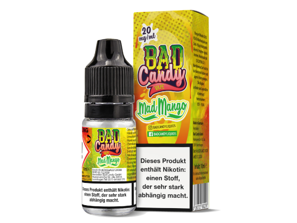 Bad Candy Liquids - Mad Mango - Nikotinsalz Liquid 20 mg/ml