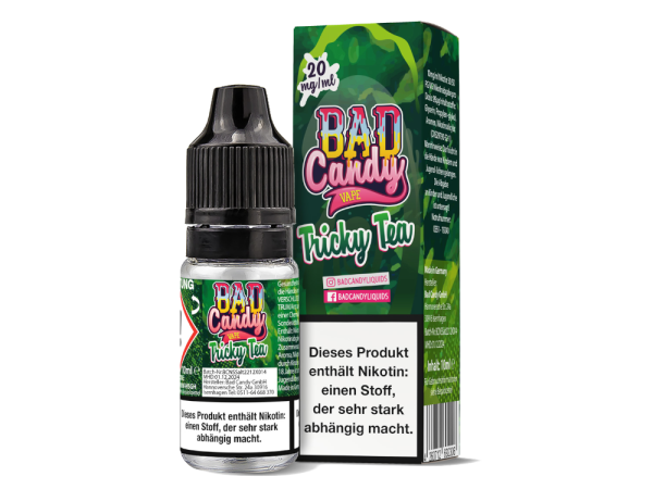 Bad Candy Liquids - Tricky Tea - Nikotinsalz Liquid 20 mg/ml