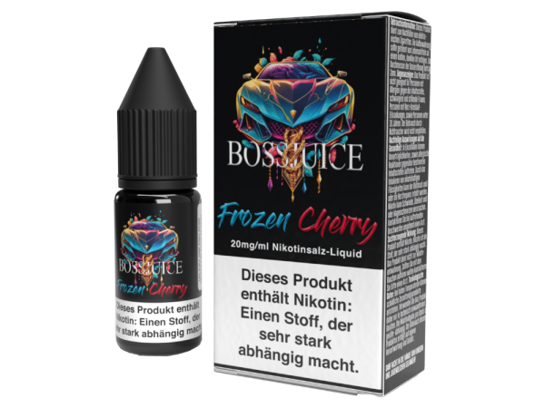 Boss Juice - Frozen Cherry - Nikotinsalz Liquid 20 mg/ml 10er Packung
