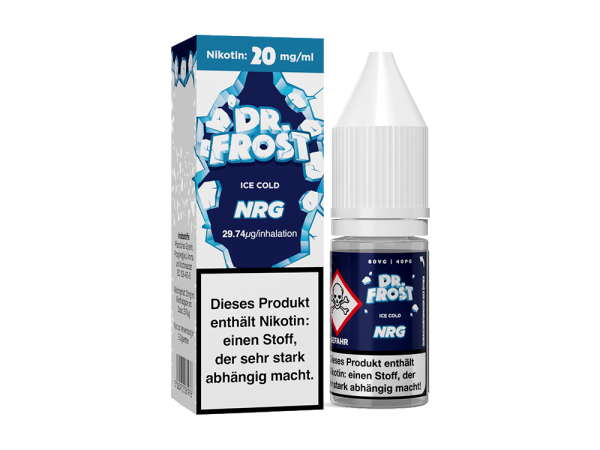 Dr. Frost - Energy Ice - Nikotinsalz Liquid 20mg/ml 10er