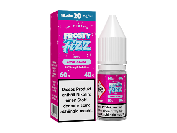 Dr. Frost - Frosty Fizz - Pink Soda - Nikotinsalz Liquid 20mg/ml 10er