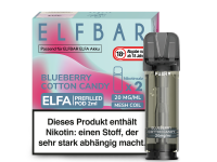 Elfbar Elfa Pod Blueberry Cotton Candy 20mg/ml (2 St&uuml;ck)