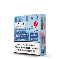 Elf Bar Elfa Pod Blueberry Sour Raspberry 20mg/ml (2 St&uuml;ck)