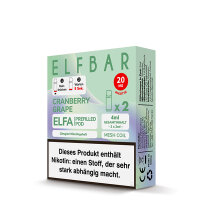 Elf Bar Elfa Pod Cranberry Grape 20mg/ml (2 St&uuml;ck)