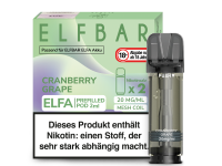 Elf Bar Elfa Pod Cranberry Grape 20mg/ml (2 St&uuml;ck)