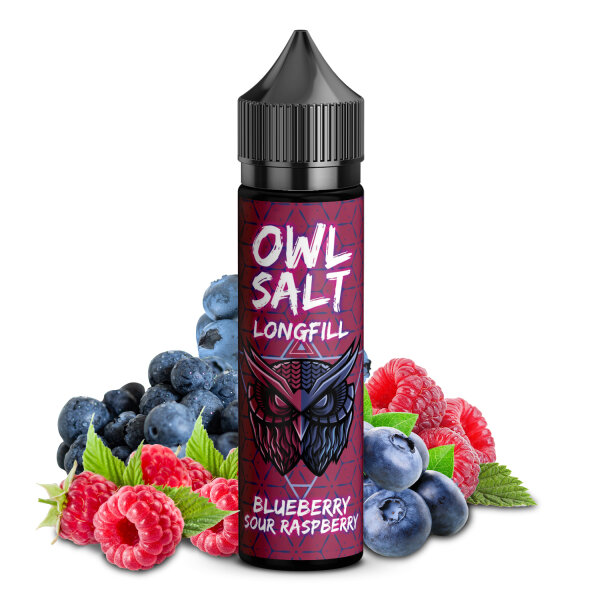 OWL Salt Longfill Aroma 10ml Blueberry Sour Raspberry